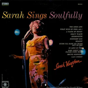 Sarah sings soulfully